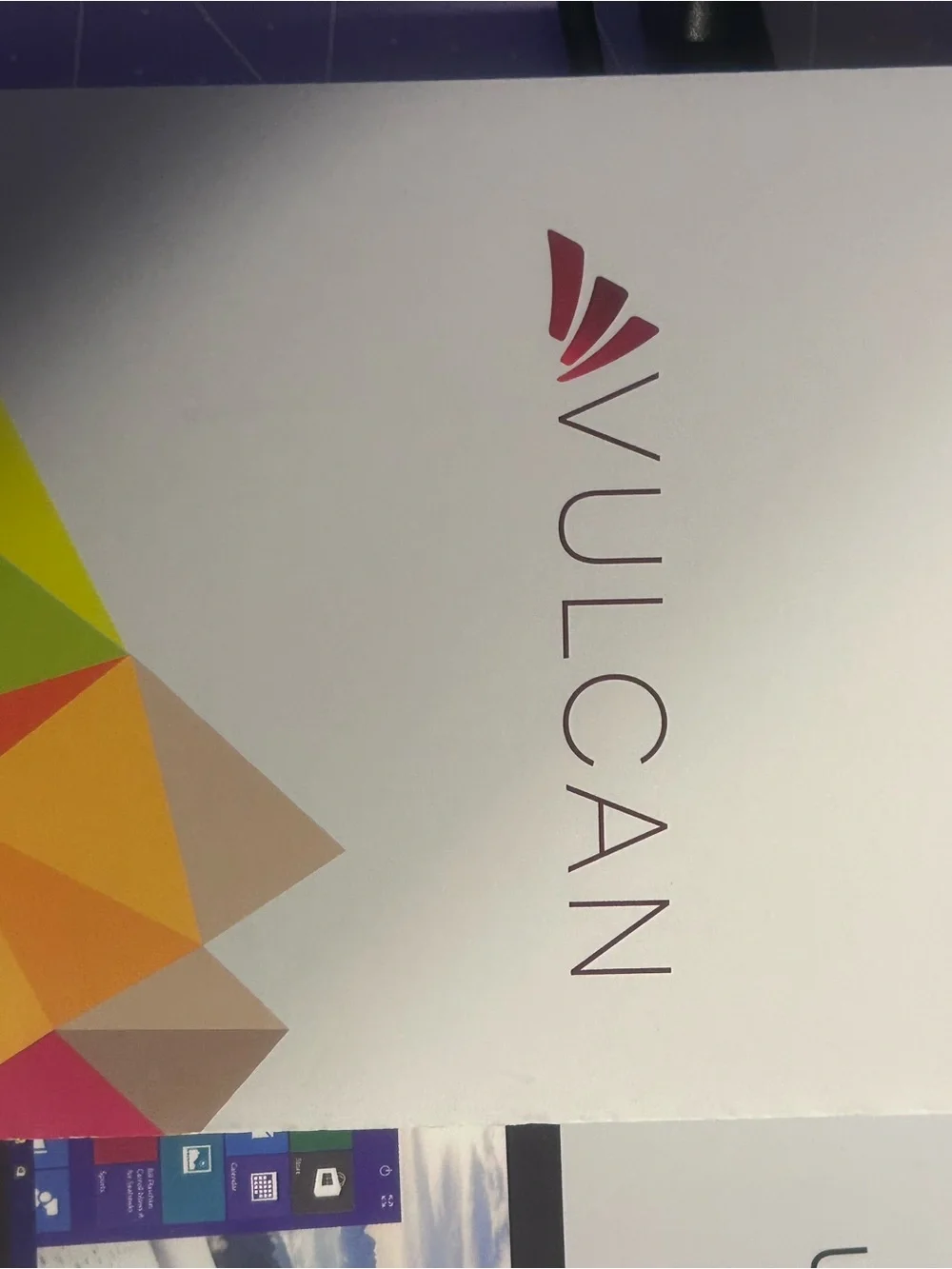Vulcan Journey tablet with a 7-inch